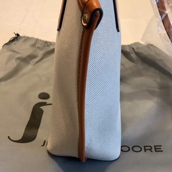 Jessica Moore canvas large shoulder bag - Picture 3 of 7